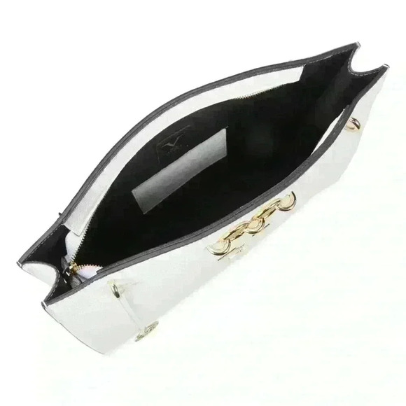 Versace Leather & Chain Tote from Saks work computer luxury office bag school - Picture 3 of 6